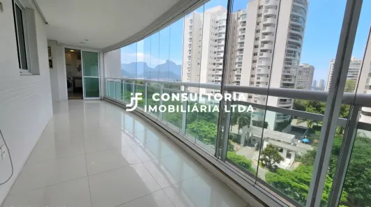 Apartamento com 3 Quartos para alugar, 110m² no Barra da Tijuca, Rio de Janeiro