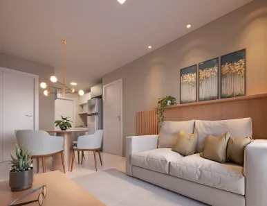 Apartamento com 2 Quartos à venda, 57m² no Capuan, Caucaia