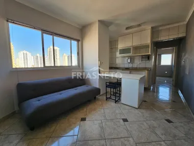 Apartamento com 1 Quarto para alugar, 38m² no Centro, Piracicaba