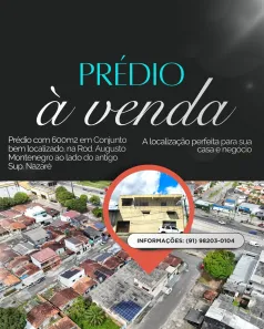 Prédio Residencial com 2 Quartos à venda, 600m² no Parque Verde, Belém