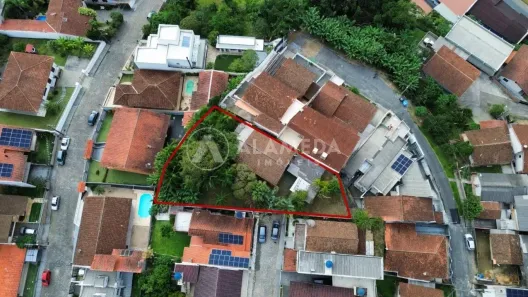 Lote/Terreno à venda, 844m² no Água Verde, Blumenau