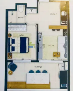 Apartamento com 1 Quarto à venda, 42m² no Vila Mariana, São Paulo