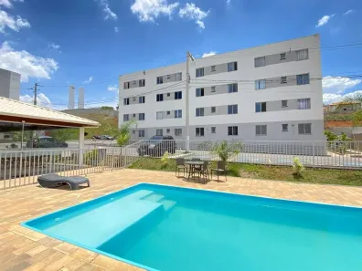 Apartamento com 2 Quartos para alugar, 50m² no Serra Dourada, Vespasiano