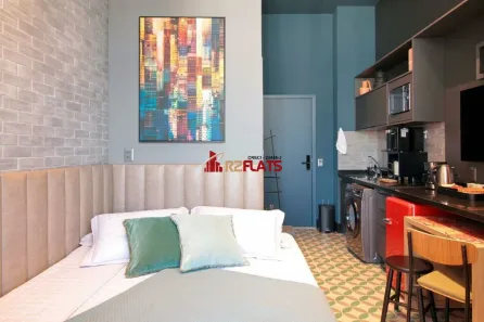 Flat com 1 Quarto à venda, 23m² no Moema, São Paulo