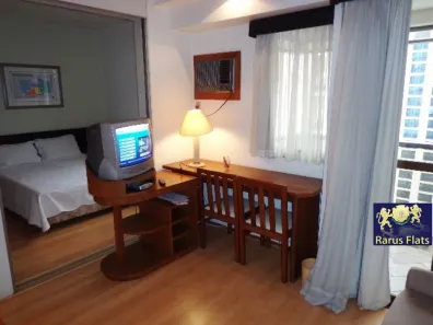 Flat com 1 Quarto para alugar, 40m² no Moema, São Paulo