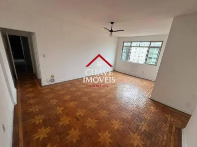 Apartamento com 2 Quartos para alugar, 85m² no Boqueirão, Santos