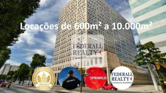 Sala Comercial para alugar, 2400m² no Centro, Rio de Janeiro