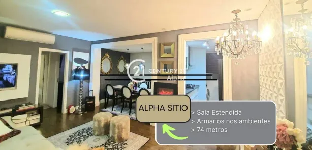 Apartamento com 2 Quartos à venda, 75m² no Tamboré, Santana de Parnaíba