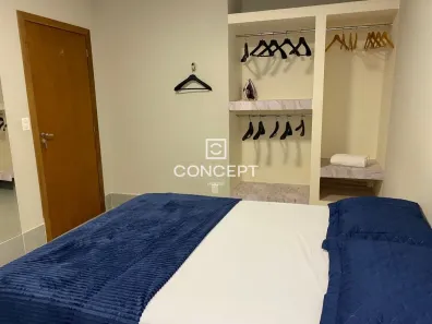 Apartamento com 1 Quarto para alugar, 58m² no Dom Aquino, Cuiabá