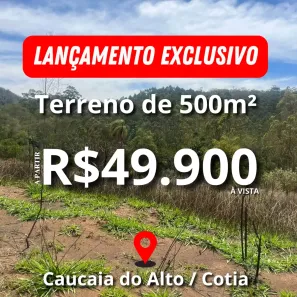 Lote/Terreno à venda, 500m² no Centro, Cotia