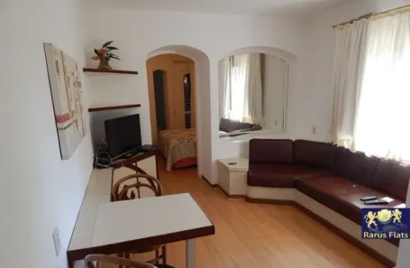 Flat com 1 Quarto para alugar, 44m² no Jardim Paulista, São Paulo