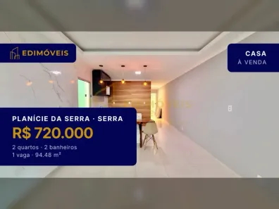 Casa com 2 Quartos à venda, 94m² no Planície da Serra, Serra