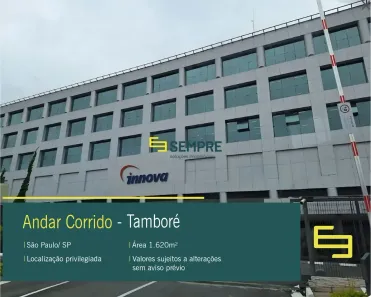 Imóvel Comercial para alugar, 1620m² no Tamboré, Barueri