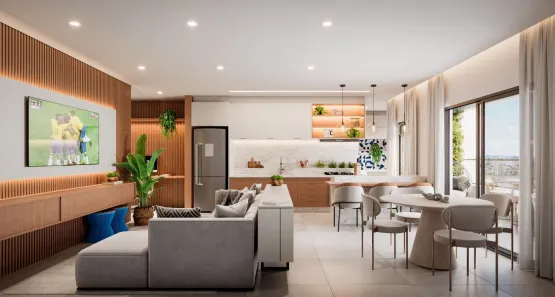 Apartamento com 3 Quartos à venda, 97m² no Martins, Uberlândia