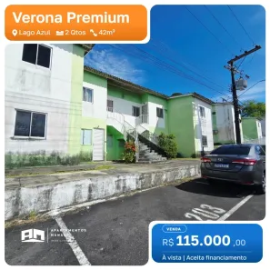 Apartamento com 2 Quartos à venda, 42m² no Lago Azul, Manaus