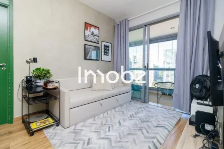 Apartamento com 1 Quarto à venda, 55m² no Santo Amaro, São Paulo
