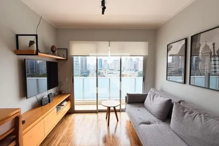 Apartamento com 1 Quarto à venda, 51m² no Santo Amaro, São Paulo