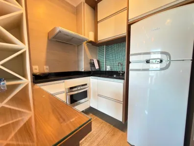 Apartamento com 1 Quarto para alugar, 33m² no Santo Amaro, São Paulo