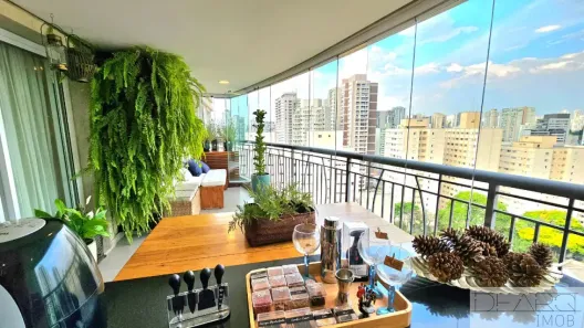 Apartamento com 3 Quartos à venda, 129m² no Santo Amaro, São Paulo