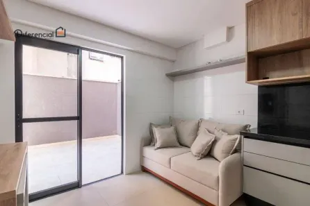 Apartamento com 1 Quarto para alugar, 25m² no Vila Izabel, Curitiba