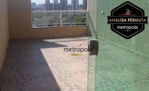Cobertura com 2 Quartos à venda, 126m² no Vila Tibiriçá, Santo André