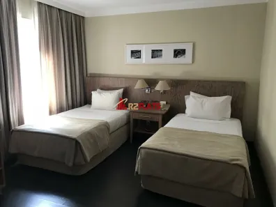 Flat com 1 Quarto para alugar, 28m² no Cidade Monções, São Paulo