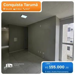 Apartamento com 2 Quartos à venda, 42m² no Tarumã, Manaus