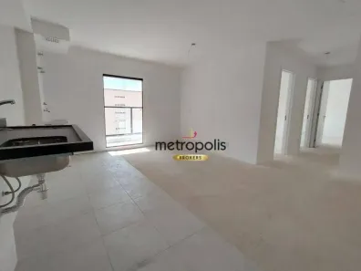 Apartamento com 3 Quartos para venda ou aluguel, 65m² no Vila Assunção, Santo André