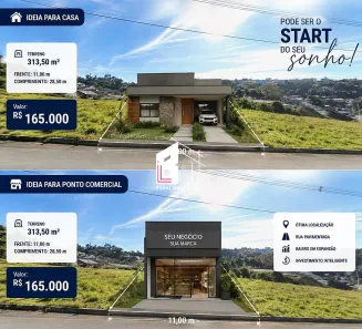Lote/Terreno à venda, 314m² no Nossa Senhora das Graças, Caxias do Sul