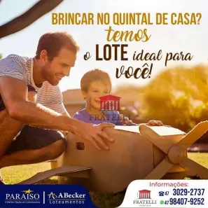 Lote/Terreno à venda, 250m² no São José do Acaraí, São Francisco do Sul