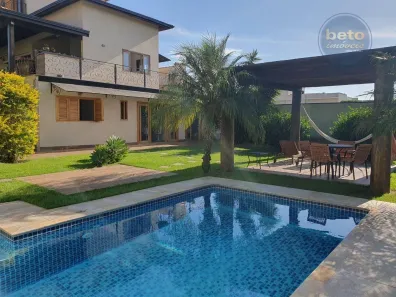 Casa de Condomínio com 5 Quartos para alugar, 477m² no Loteamento Parque Chapada de Itu, Itu
