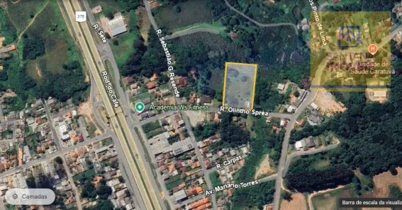 Lote/Terreno à venda, 8194m² no Ferraria, Campo Largo