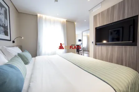 Flat com 1 Quarto à venda, 33m² no Vila Olímpia, São Paulo