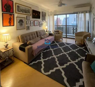 Apartamento com 4 Quartos para alugar, 105m² no Indianópolis, São Paulo