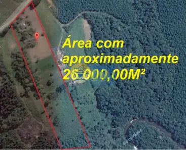 Fazenda/Sítio com 2 Quartos à venda, 26000m² no Areia Branca dos Assis, Mandirituba