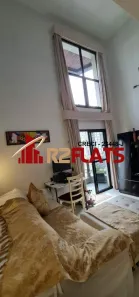 Flat com 1 Quarto para alugar, 50m² no Moema, São Paulo