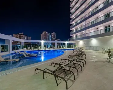 Apartamento com 3 Quartos para alugar, 160m² no Ponta da Praia, Santos