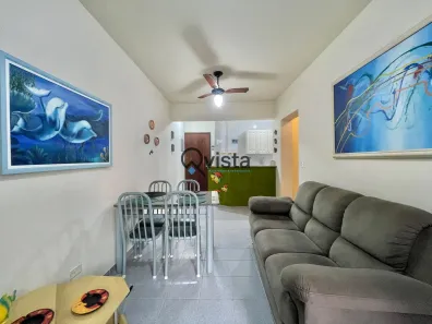 Apartamento com 1 Quarto para alugar, 46m² no Jardim Las Palmas, Guarujá