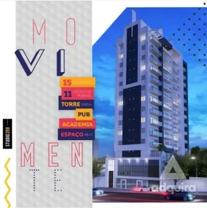 Apartamento com 1 Quarto à venda, 56m² no Centro, Ponta Grossa