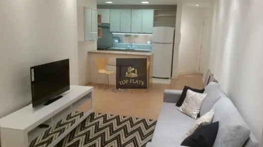 Flat com 2 Quartos para alugar, 46m² no Cidade Monções, São Paulo