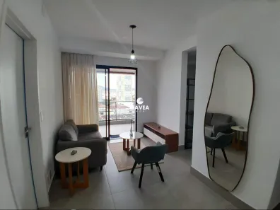 Apartamento com 1 Quarto para alugar, 54m² no Boqueirão, Santos