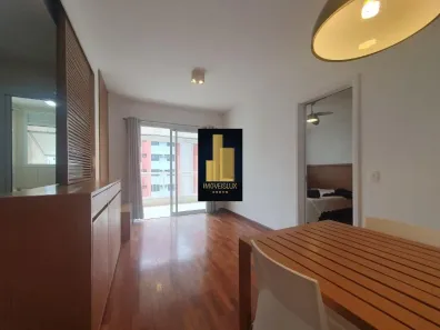 Apartamento com 1 Quarto para alugar, 47m² no Cidade Monções, São Paulo