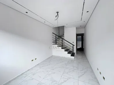 Casa de Condomínio com 2 Quartos à venda, 52m² no Sítio do Campo, Praia Grande