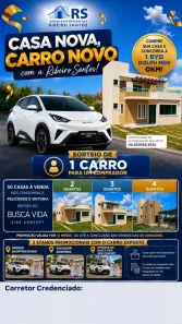 Casa de Condomínio com 2 Quartos à venda, 69m² no Catu de Abrantes (Abrantes), Camaçari