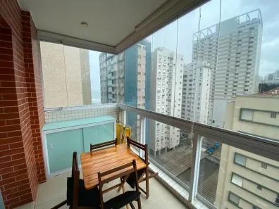 Apartamento com 1 Quarto para alugar, 46m² no Boqueirão, Santos