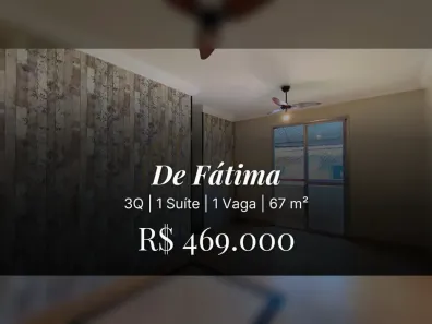 Apartamento com 3 Quartos à venda, 67m² no de Fátima, Serra