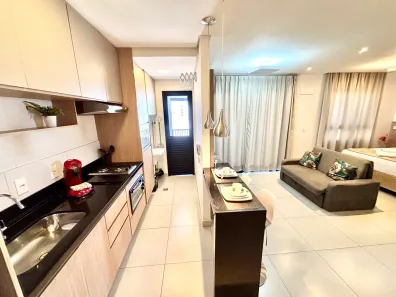 Apartamento com 1 Quarto para alugar, 43m² no Jardim Redentor, São José do Rio Preto