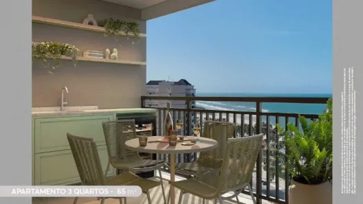 Apartamento com 3 Quartos à venda, 65m² no Praia do Futuro II, Fortaleza