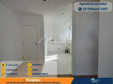 Apartamento com 2 Quartos à venda, 48m² no Monjolos, São Gonçalo