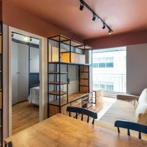 Apartamento com 1 Quarto para alugar, 65m² no República, São Paulo